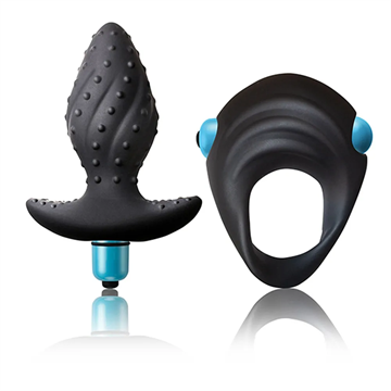 RO IBEX Penisring & buttplug vibro sæt
